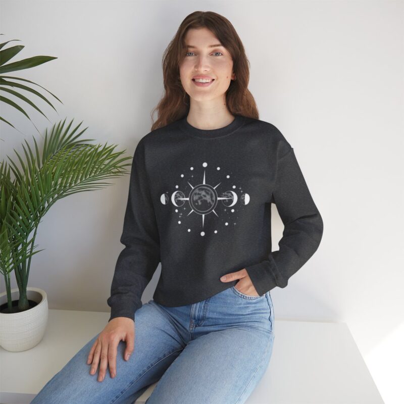 Moon Graphic Sweatshirt - Image 11