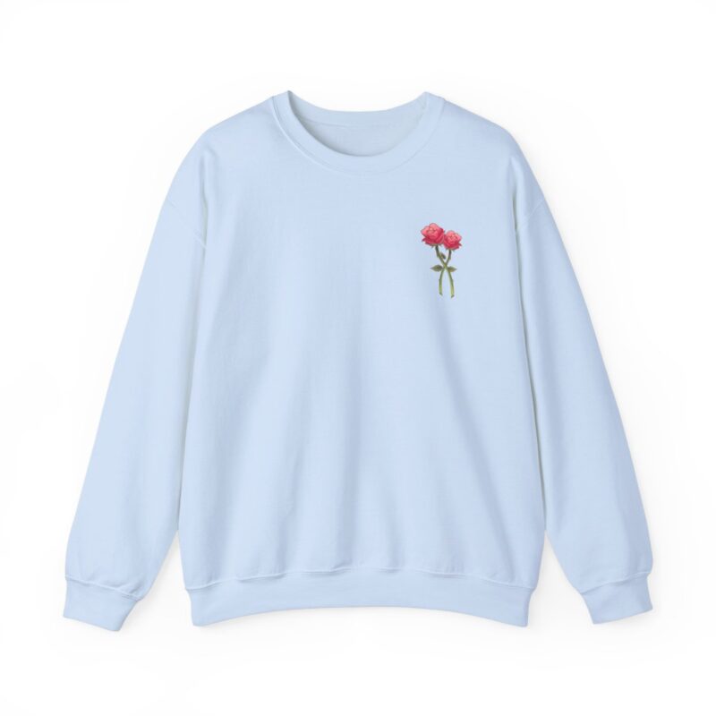 Rose Skull Graphic Sweatshirt - Image 34