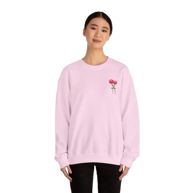 Rose Skull Graphic Sweatshirt - Image 48