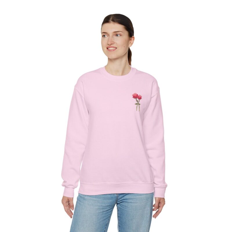 Rose Skull Graphic Sweatshirt - Image 52