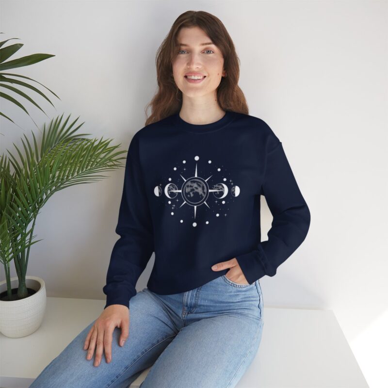 Moon Graphic Sweatshirt - Image 55