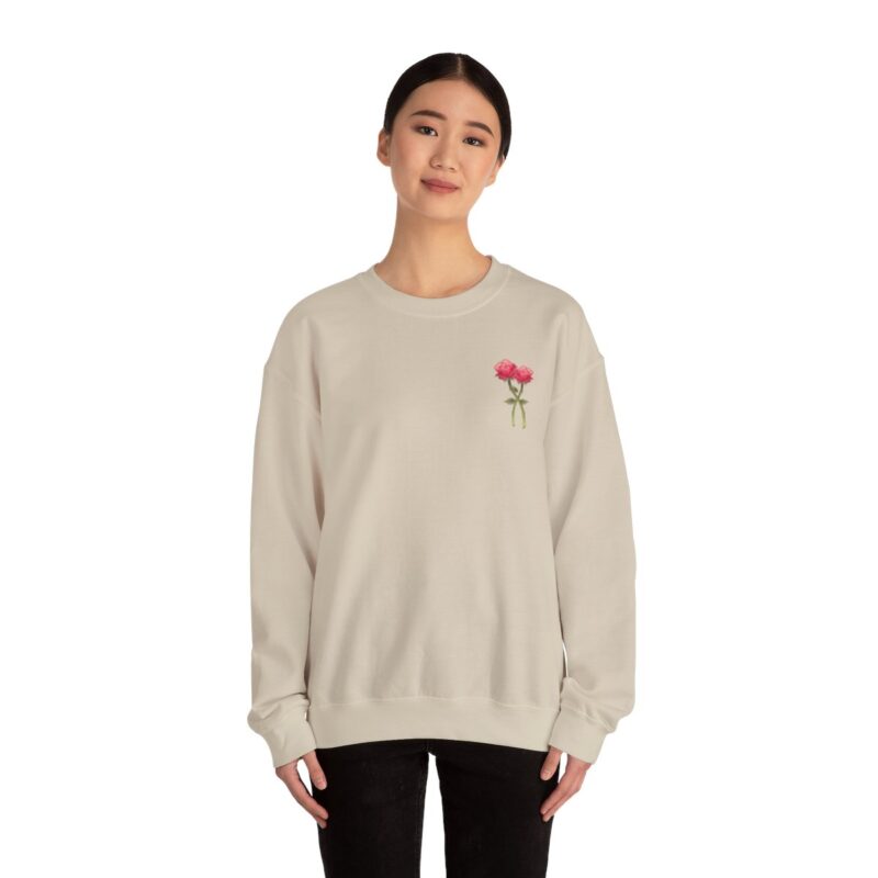 Rose Skull Graphic Sweatshirt - Image 26