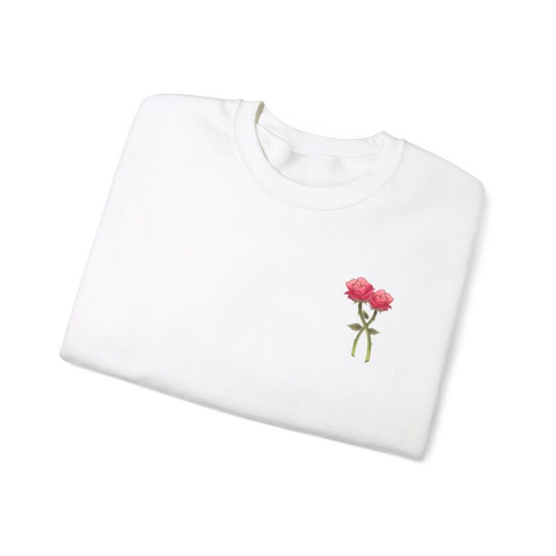 Rose Skull Graphic Sweatshirt - Image 3