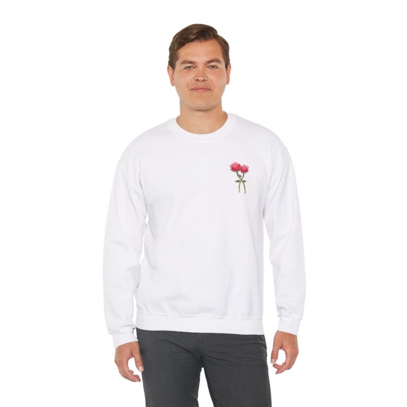 Rose Skull Graphic Sweatshirt - Image 6