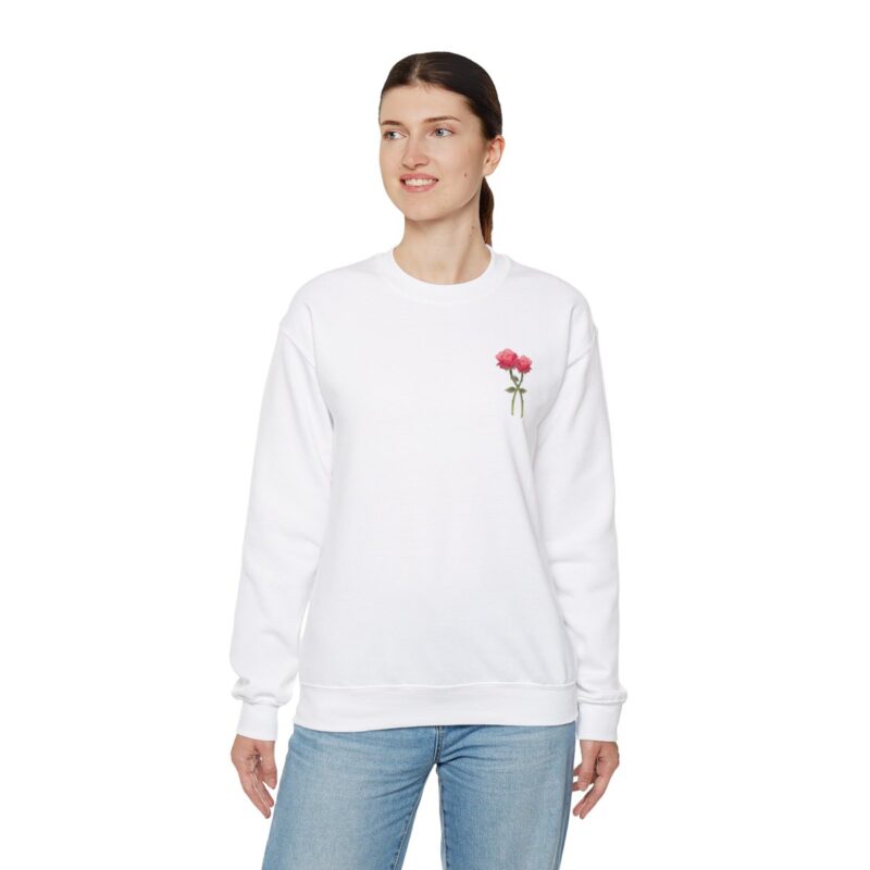 Rose Skull Graphic Sweatshirt - Image 8