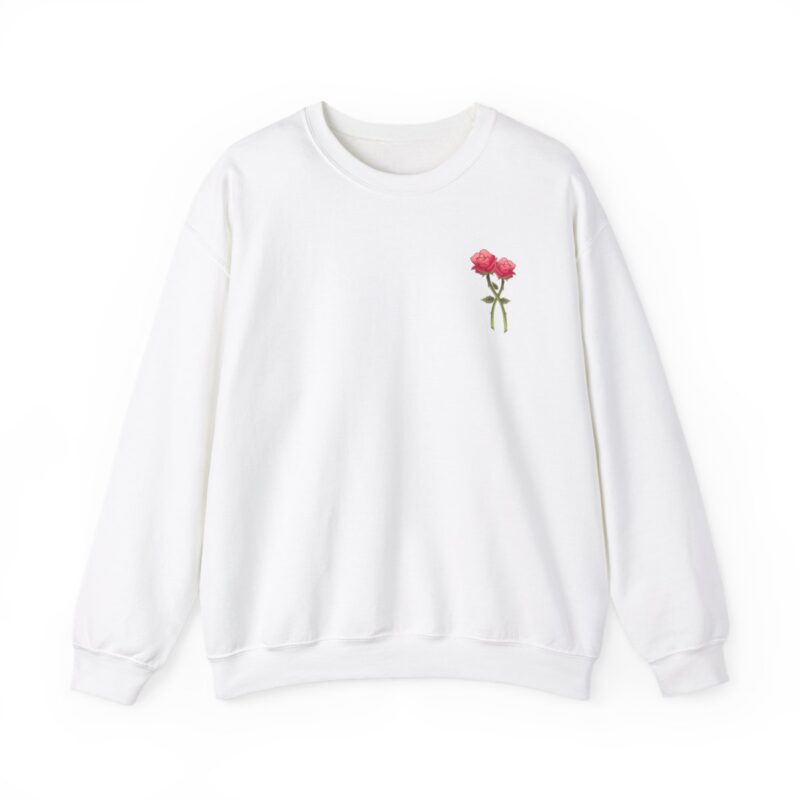 Rose Skull Graphic Sweatshirt