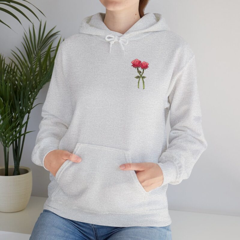 Rose Skull Graphic Hoodie - Image 26