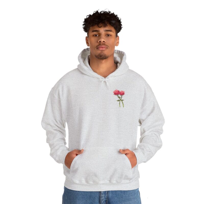 Rose Skull Graphic Hoodie - Image 20