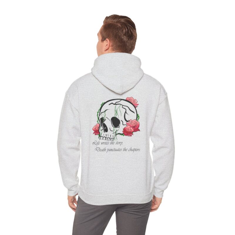 Rose Skull Graphic Hoodie - Image 23