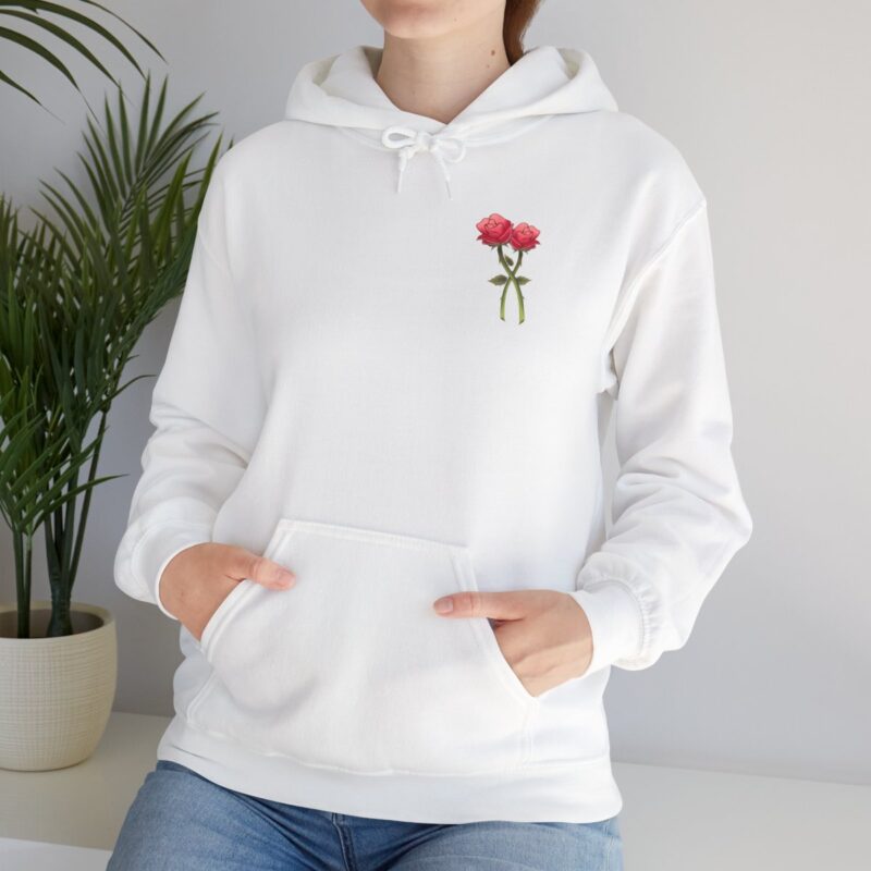 Rose Skull Graphic Hoodie - Image 13