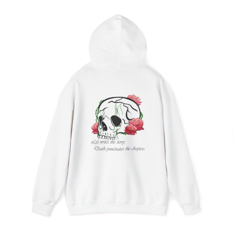 Rose Skull Graphic Hoodie - Image 3