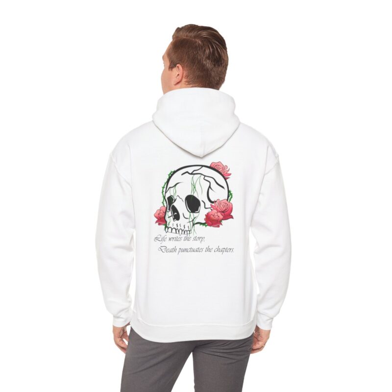 Rose Skull Graphic Hoodie - Image 10