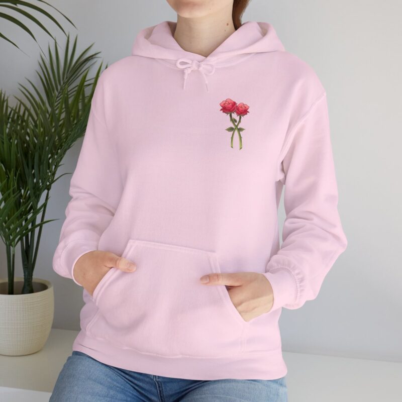 Rose Skull Graphic Hoodie - Image 65