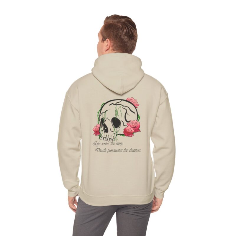 Rose Skull Graphic Hoodie - Image 36