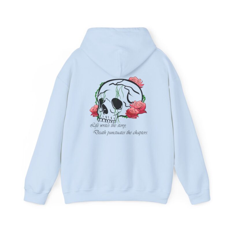 Rose Skull Graphic Hoodie - Image 41