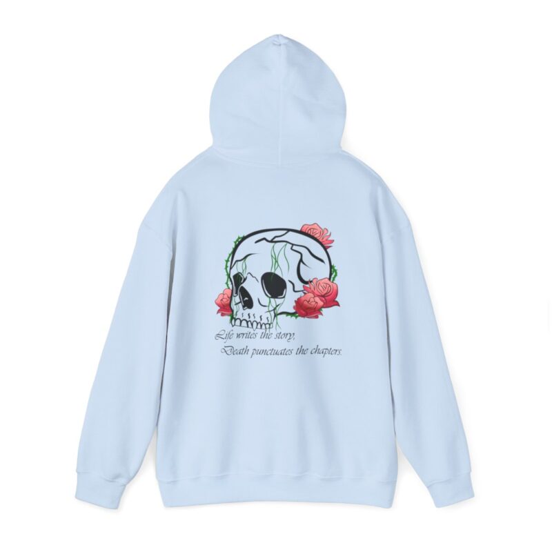 Rose Skull Graphic Hoodie - Image 42