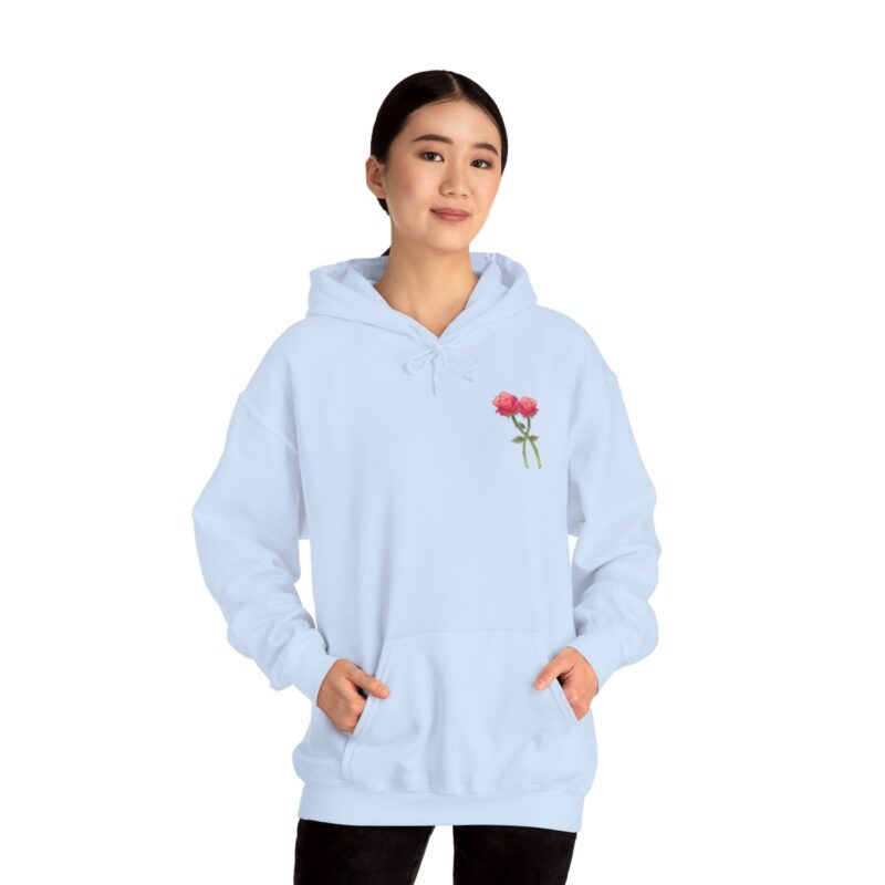 Rose Skull Graphic Hoodie - Image 45