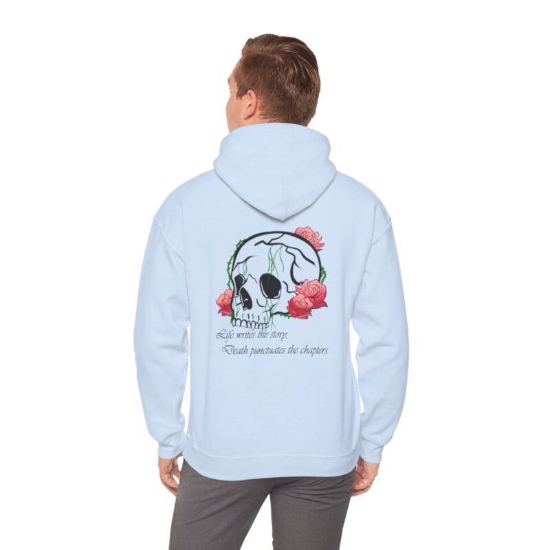 Rose Skull Graphic Hoodie - Image 49