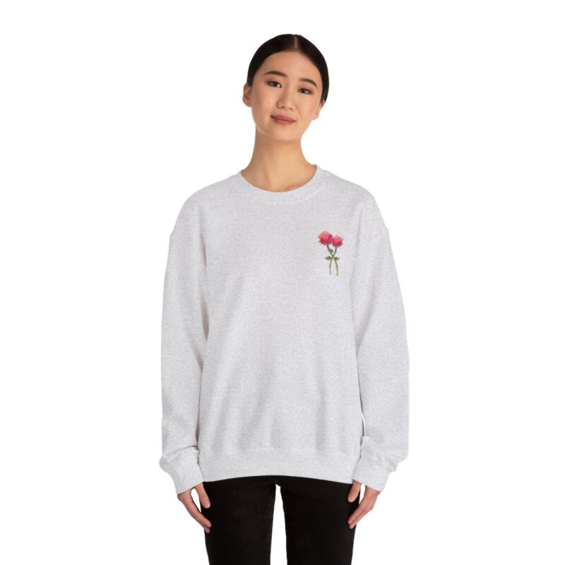 Rose Skull Graphic Sweatshirt - Image 15