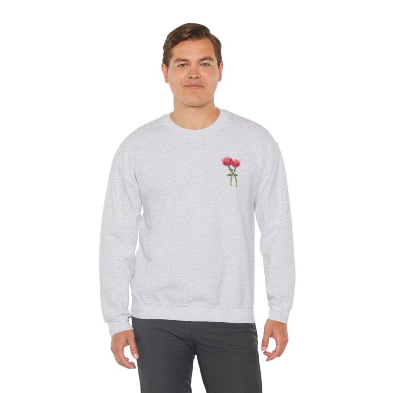 Rose Skull Graphic Sweatshirt - Image 17