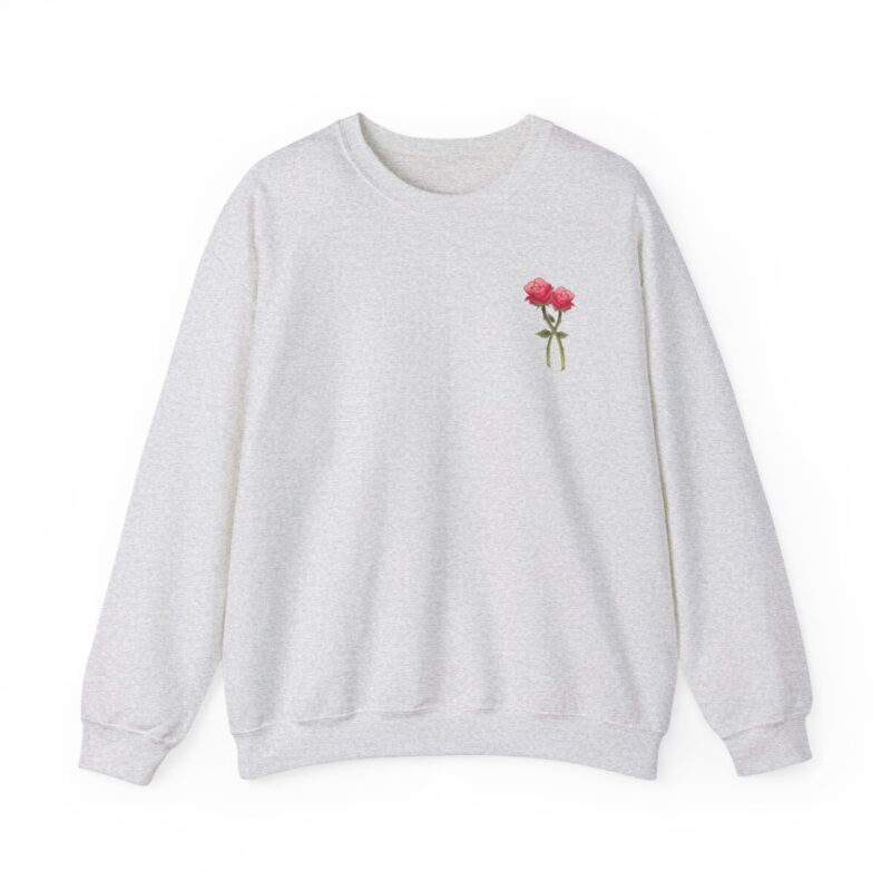 Rose Skull Graphic Sweatshirt - Image 12